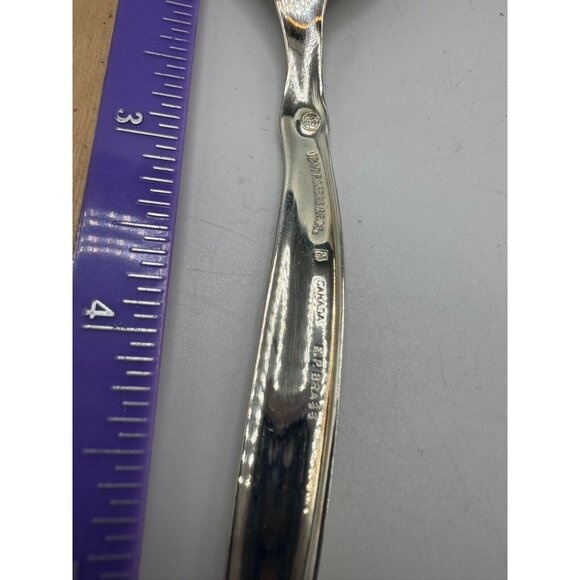 1847 Rogers Bros Leilani Teaspoon 6.25" Silverplate Flatware Silverware - Picture 5 of 5